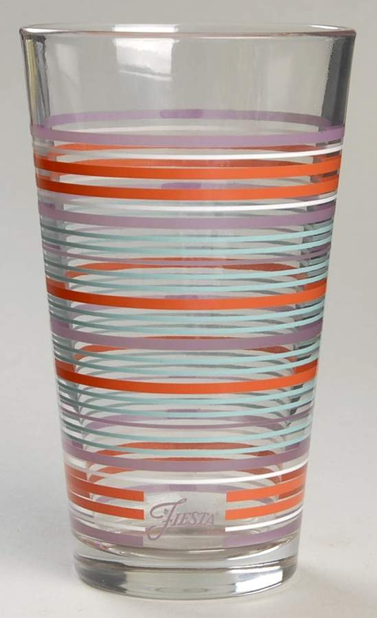 Fiestaware Coordinates 14 Oz Glassware Cooler by Homer Laughlin -1