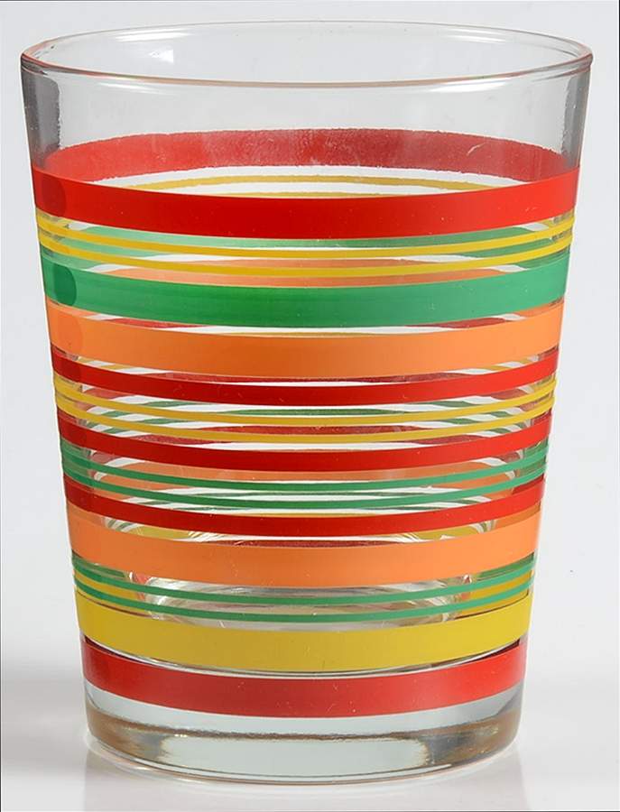 Fiestaware Coordinates 14 Oz Glassware Double Old Fashioned by Homer Laughlin -1