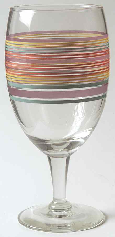 Fiestaware Coordinates 14 Oz Glassware Iced Tea by Homer Laughlin -1