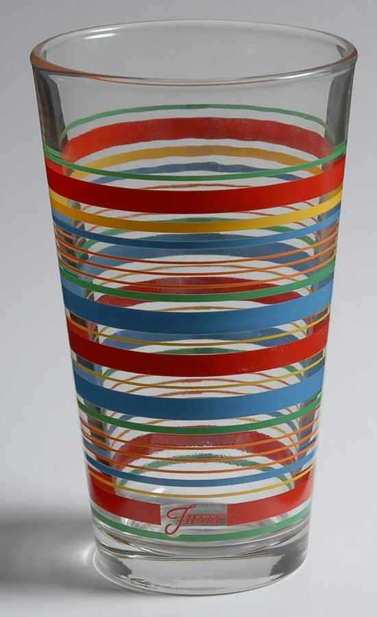 Fiestaware Coordinates 14 Oz Glassware Cooler by Homer Laughlin -1