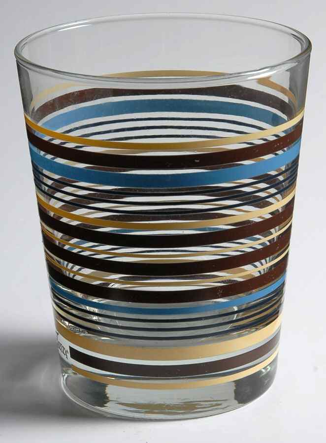 Fiestaware Coordinates 14 Oz Glassware Double Old Fashioned by Homer Laughlin -1
