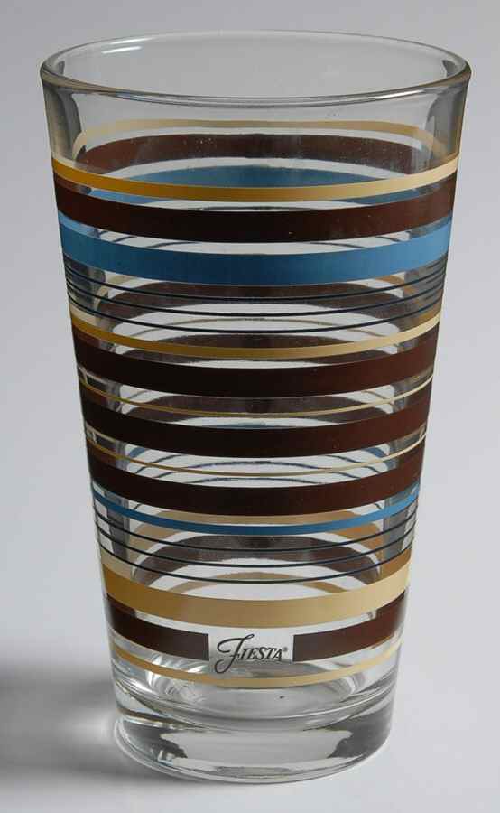 Fiestaware Coordinates 14 Oz Glassware Cooler by Homer Laughlin -1