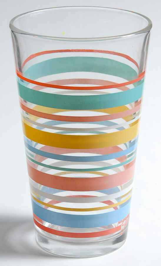 Fiestaware Coordinates 14 Oz Glassware Cooler by Homer Laughlin -1