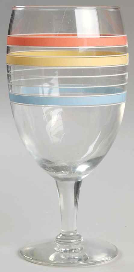Fiestaware Coordinates 14 Oz Glassware Iced Tea by Homer Laughlin -1