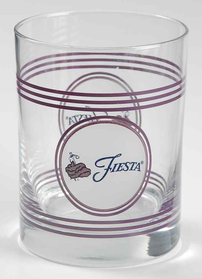 Fiestaware Coordinates 10 Oz Glassware Double Old Fashioned by Homer Laughlin -1
