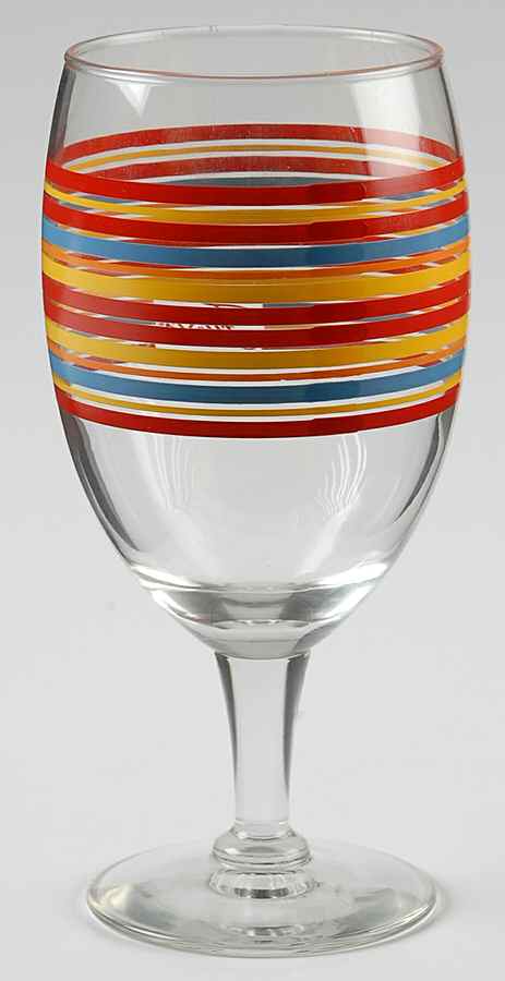 Fiestaware Coordinates 16 Oz Glassware Iced Tea by Homer Laughlin -1