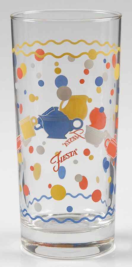 Fiestaware Coordinates 14 Oz Glassware Cooler by Homer Laughlin -1