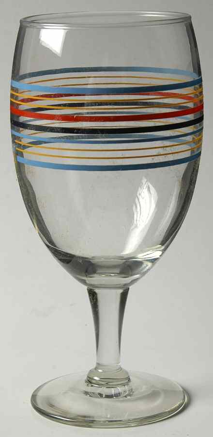 Fiestaware Coordinates 16 Oz Glassware Iced Tea by Homer Laughlin -1