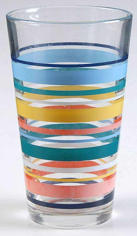 Fiestaware Coordinates 16 Oz Glassware Cooler by Homer Laughlin -1