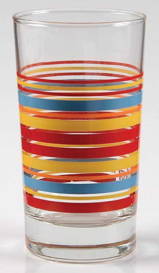 Fiestaware Coordinates 6 Oz Glassware Juice by Homer Laughlin -1