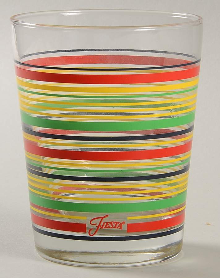 Fiestaware Coordinates 14 Oz Glassware Double Old Fashioned by Homer Laughlin -1