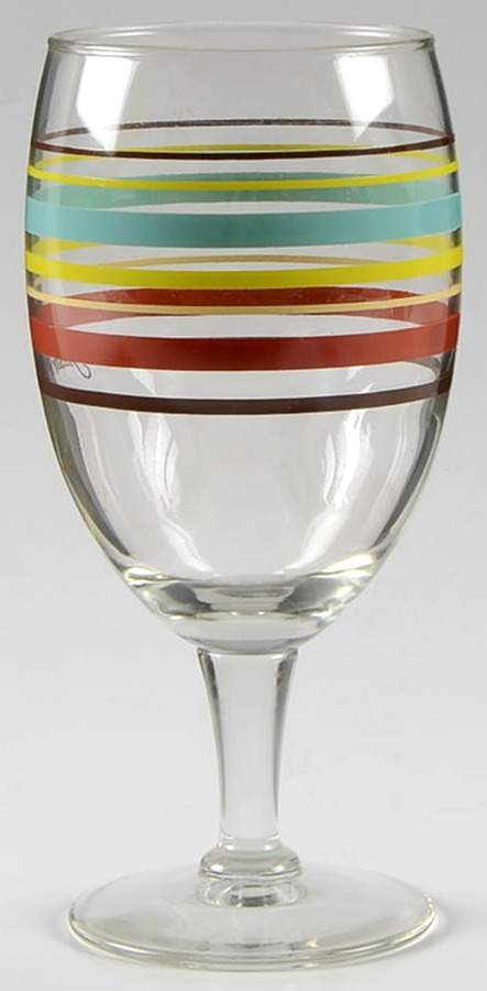 Fiestaware Coordinates 16 Oz Glassware Iced Tea by Homer Laughlin -1