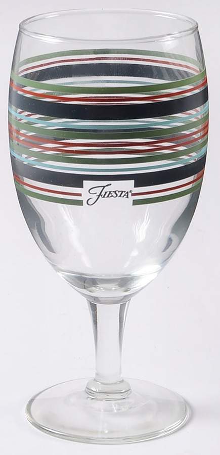Fiestaware Coordinates 14 Oz Glassware Iced Tea by Homer Laughlin -1