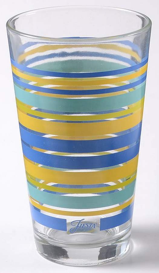 Fiestaware Coordinates 14 Oz Glassware Cooler by Homer Laughlin -1