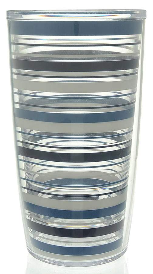 Fiestaware Coordinates 16 Oz Tervis Tumbler by Homer Laughlin -1
