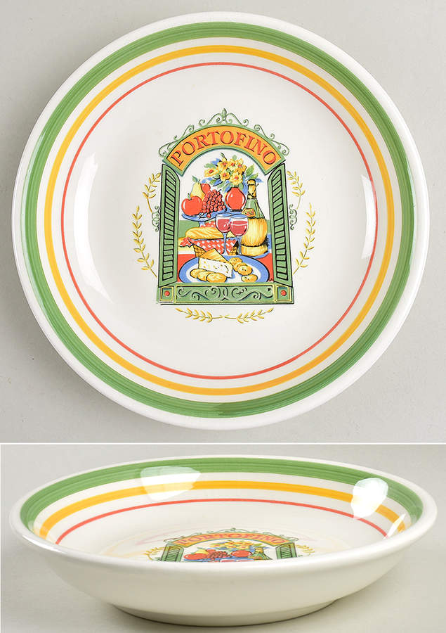 Portofino Coupe Soup Bowl by Himark-1