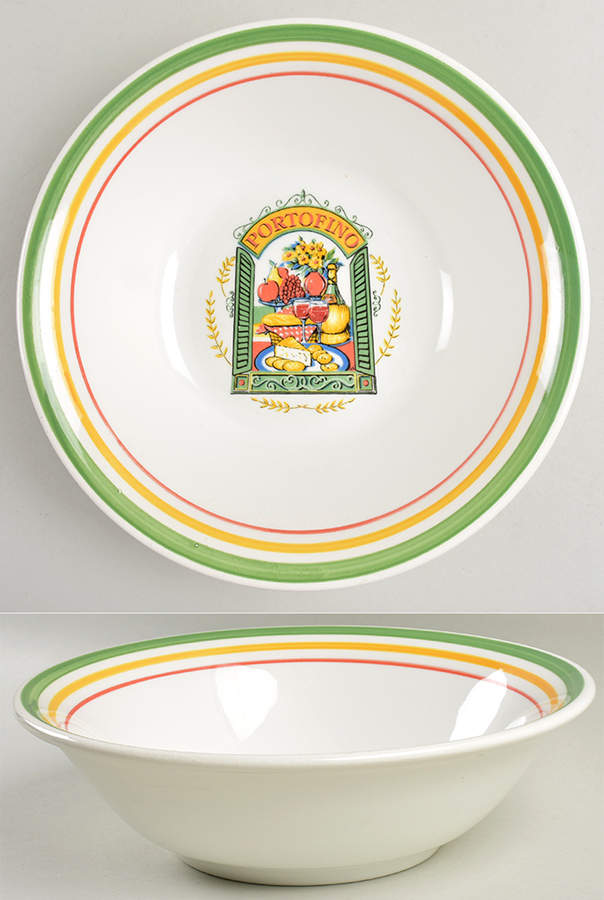 Portofino 10" Pasta Serving Bowl by Himark-1
