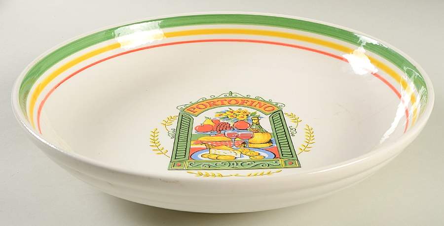 Portofino 13" Pasta Serving Bowl by Himark-1