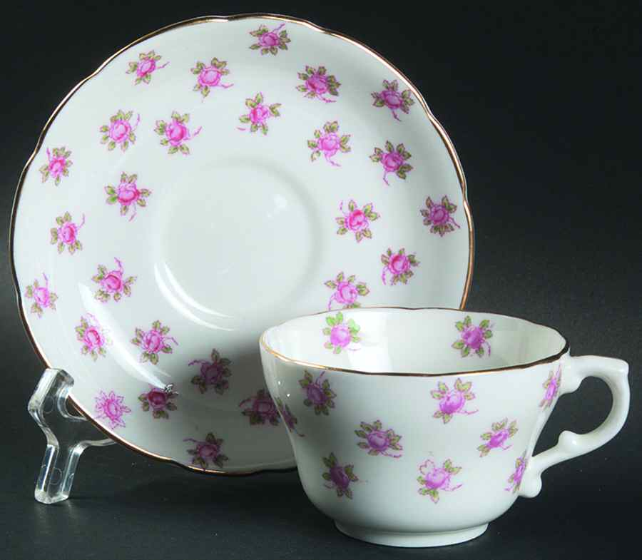 4049v Flat Cup & Saucer Set by Hammersley-1