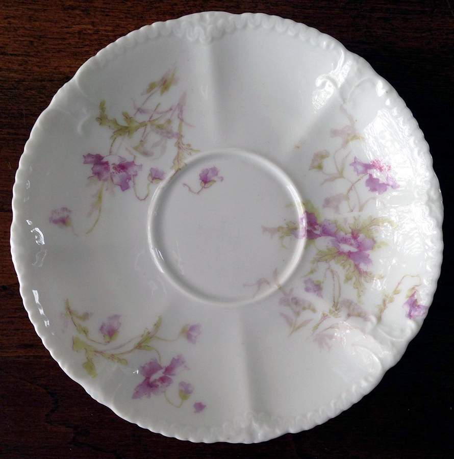 Schleiger 147-12 Saucer for Chocolate Cup by Haviland-1