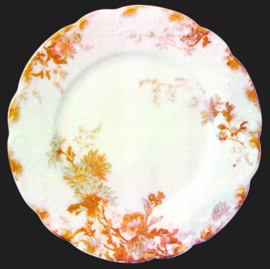 Schleiger 86-7 Luncheon Plate by Haviland-1