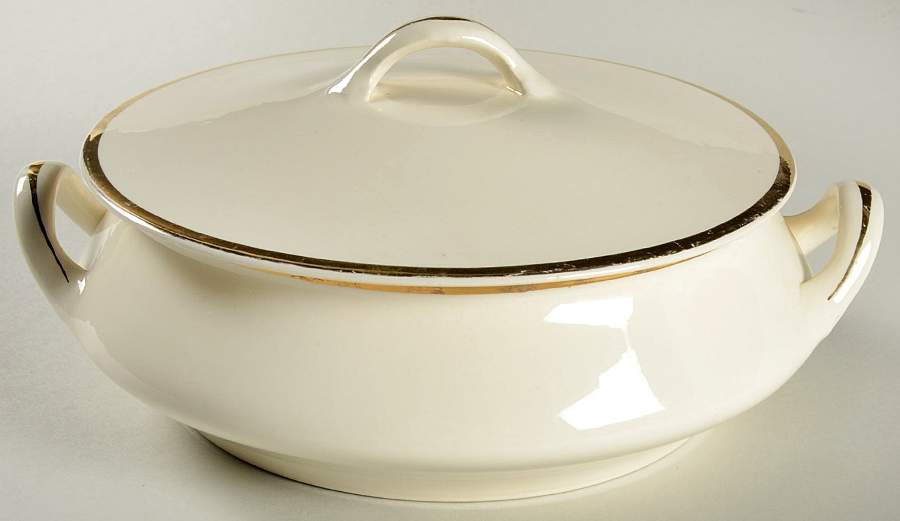 HLC2559 Round Covered Vegetable by Homer Laughlin -1