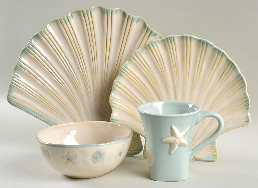 Shoreline 4 Piece Place Setting by Homestudio-1