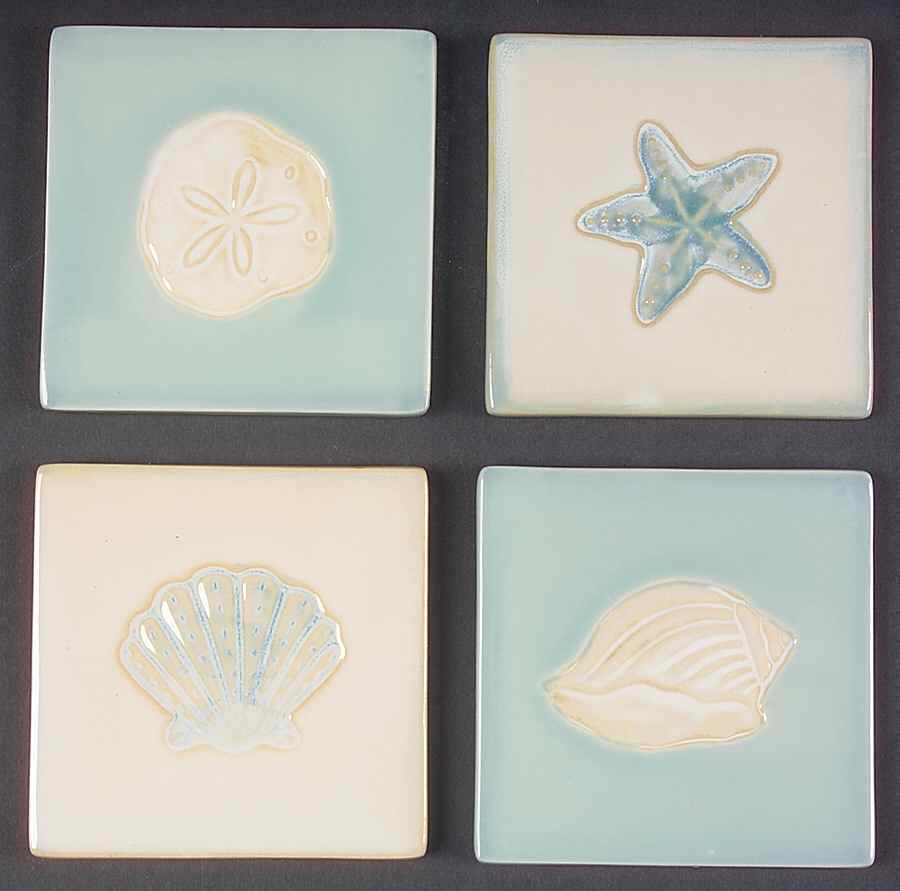 Shoreline Coaster - Set of 4 Motifs by Homestudio-1