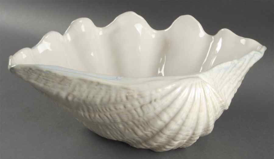 Shoreline 14" Shell Shaped Bowl by Homestudio-1