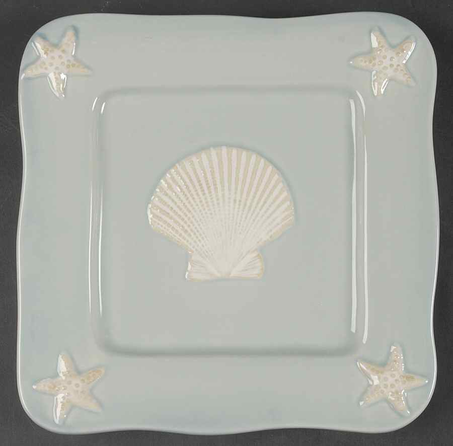 Shoreline Square Salad Plate by Homestudio-1