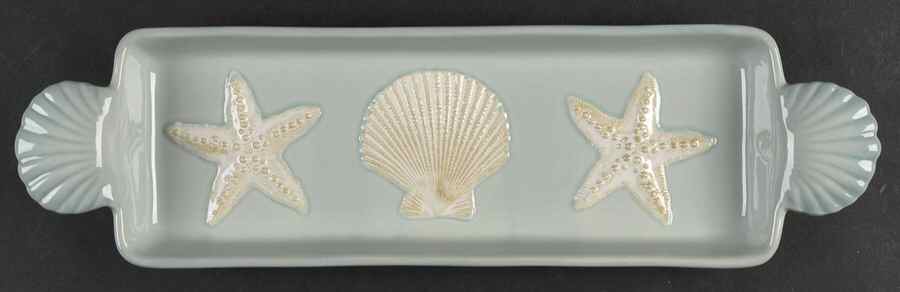 Shoreline 16" Rectangular Treat Tray by Homestudio-1