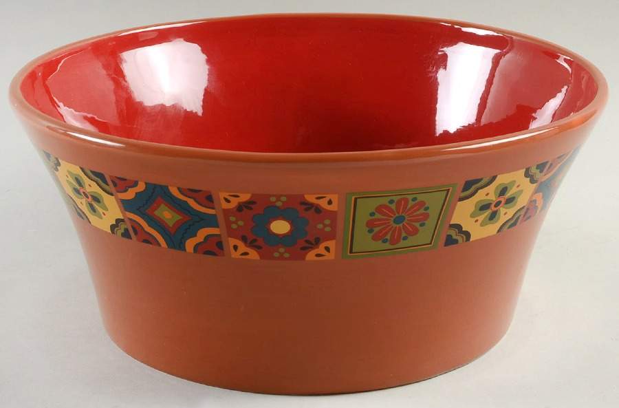 Baja 10" Round Serving Bowl by Homestudio-1
