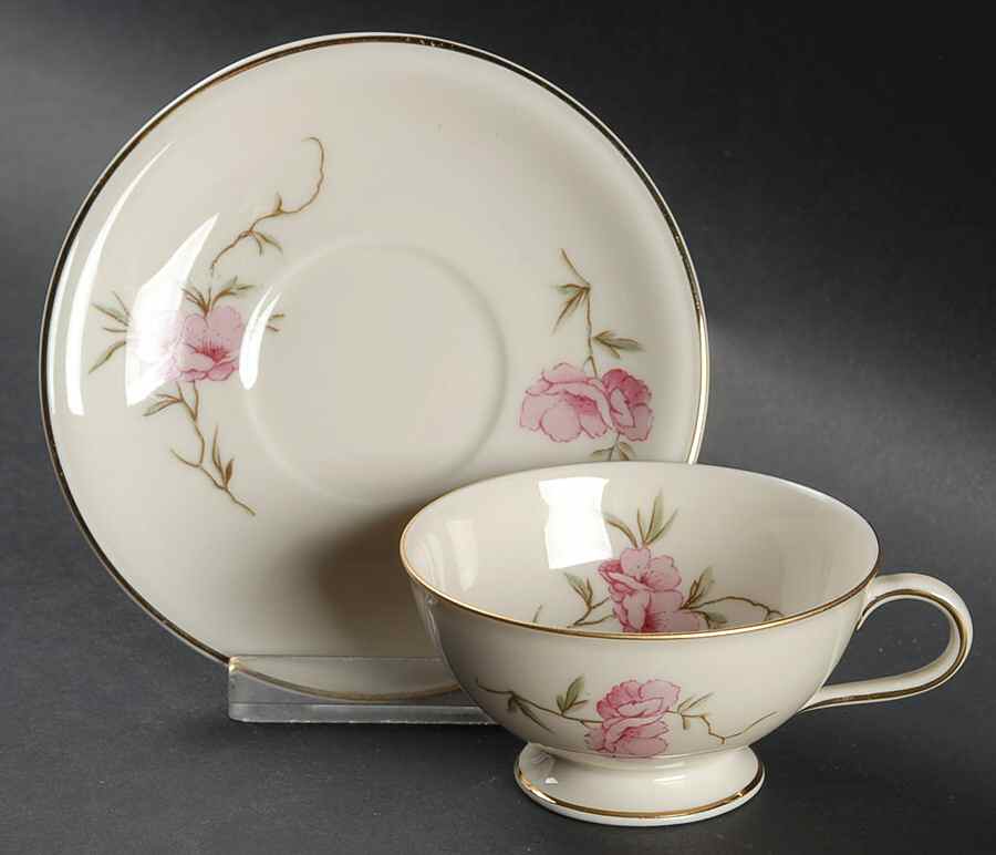 HUT1692 Footed Demitasse Cup & Saucer Set by Hutschenreuther-1