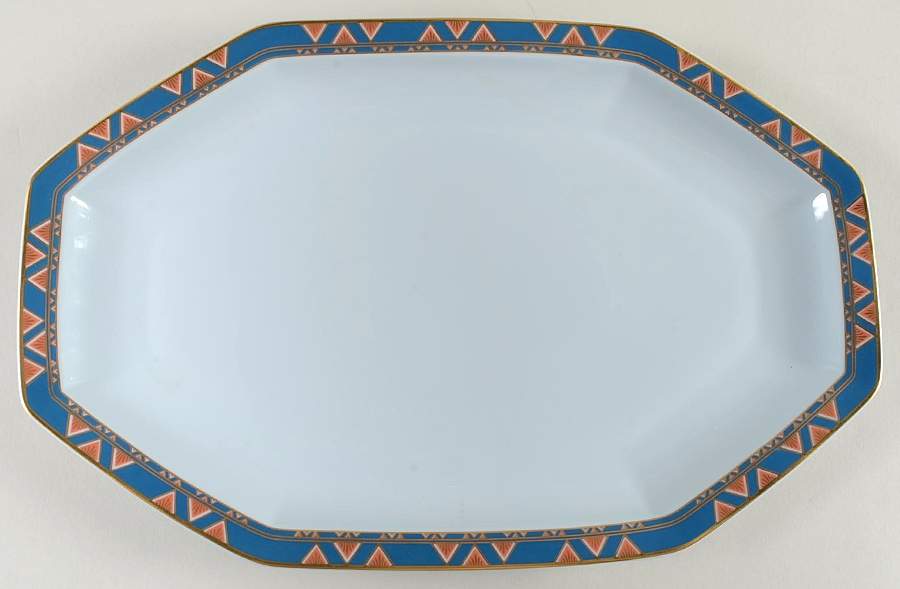 Bal Masque 14" Oval Serving Platter by Haviland-1