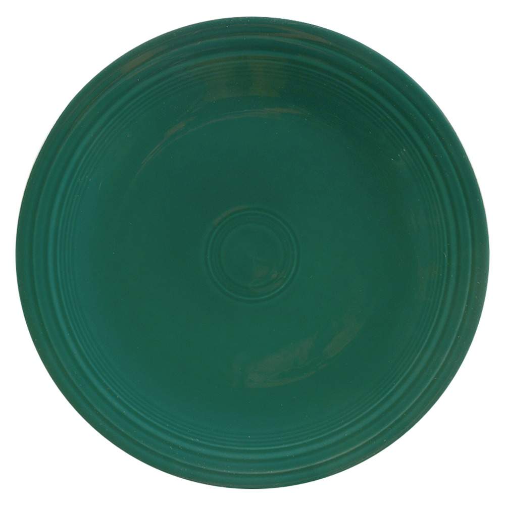 Fiesta Evergreen (Intro 2007) Dinner Plate by Homer Laughlin -1