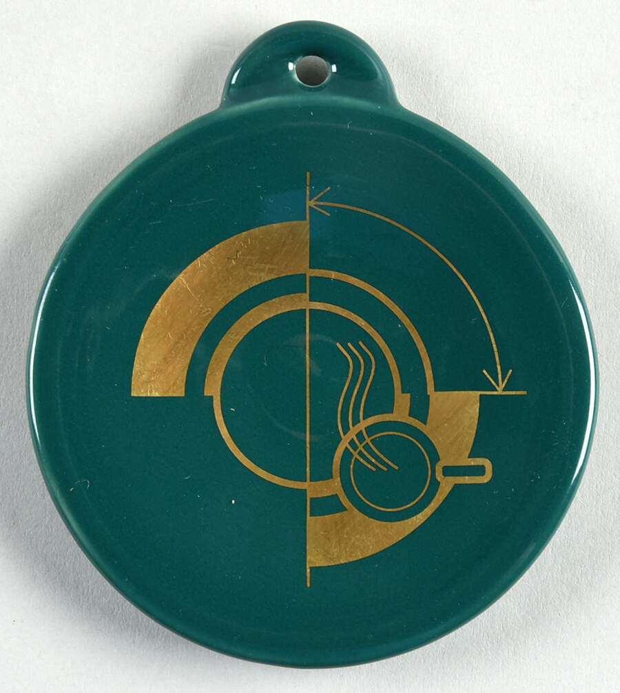 Fiesta Evergreen (Intro 2007) Ornament by Homer Laughlin -1