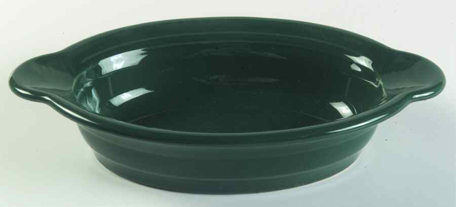 Fiesta Evergreen (Intro 2007) Open Individual Casserole by Homer Laughlin -1