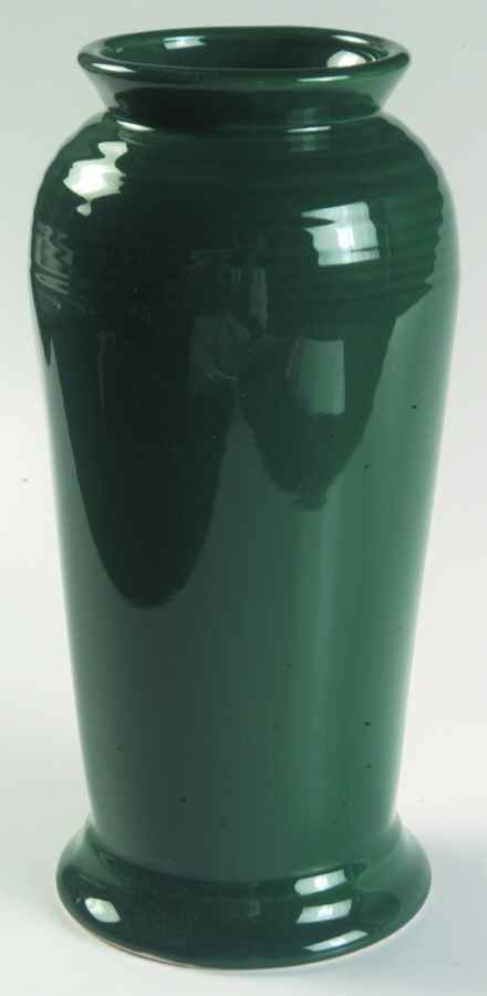Fiesta Evergreen (Intro 2007) 9" Monarch Vase by Homer Laughlin -1