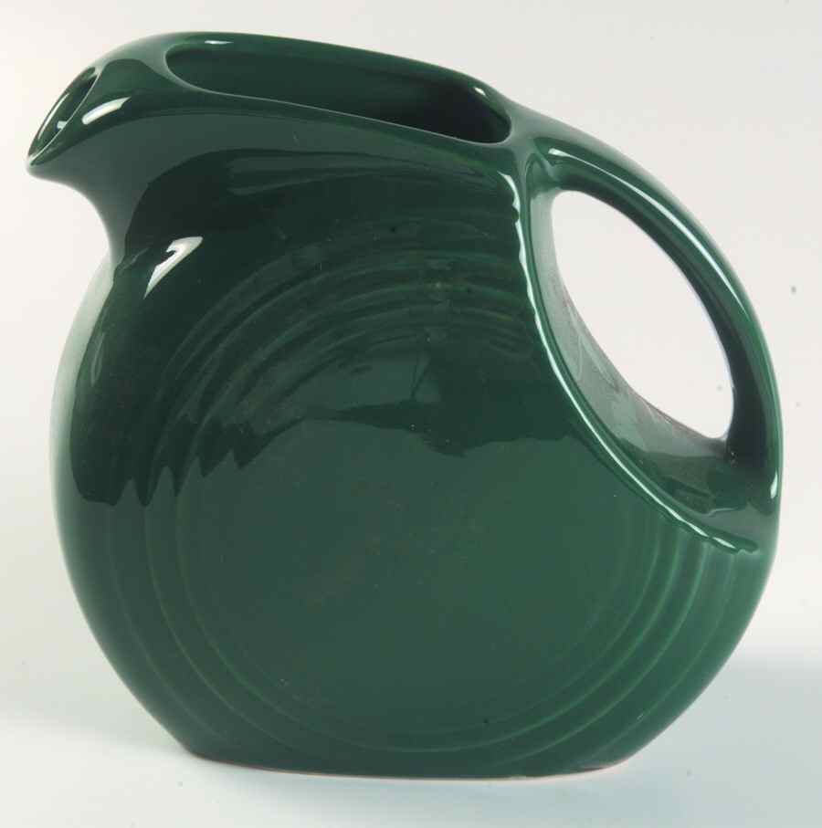 Fiesta Evergreen (Intro 2007) 32 Oz Pitcher by Homer Laughlin -1