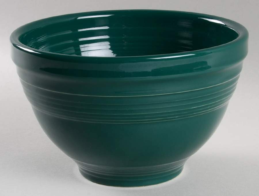 Fiesta Evergreen (Intro 2007) 7" Baking Bowl by Homer Laughlin -1
