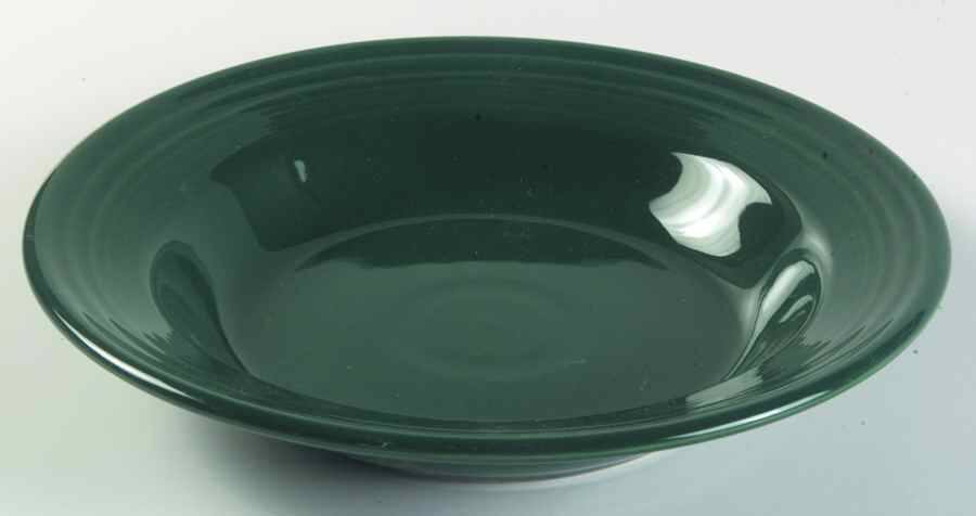 Fiesta Evergreen (Intro 2007) Large Rim Soup Bowl by Homer Laughlin -1