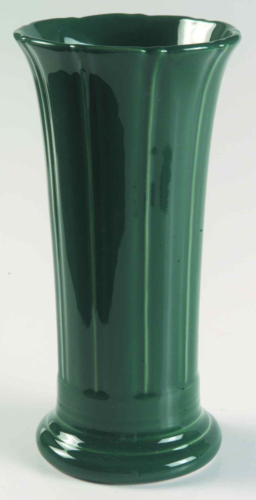 Fiesta Evergreen (Intro 2007) 7" Vase by Homer Laughlin -1
