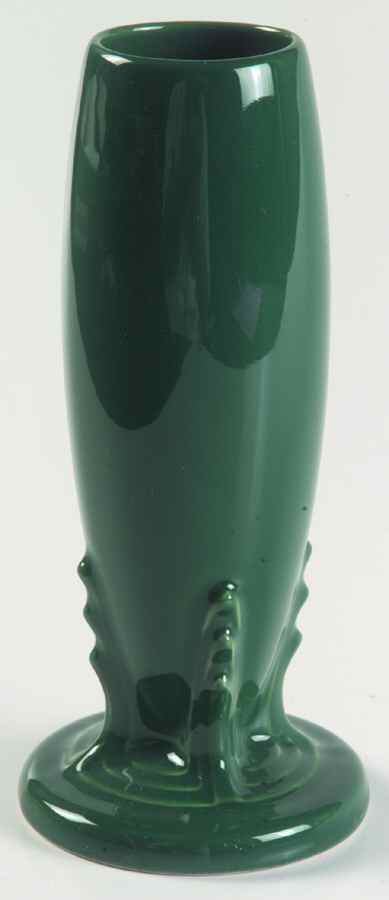 Fiesta Evergreen (Intro 2007) 6" Bud Vase by Homer Laughlin -1