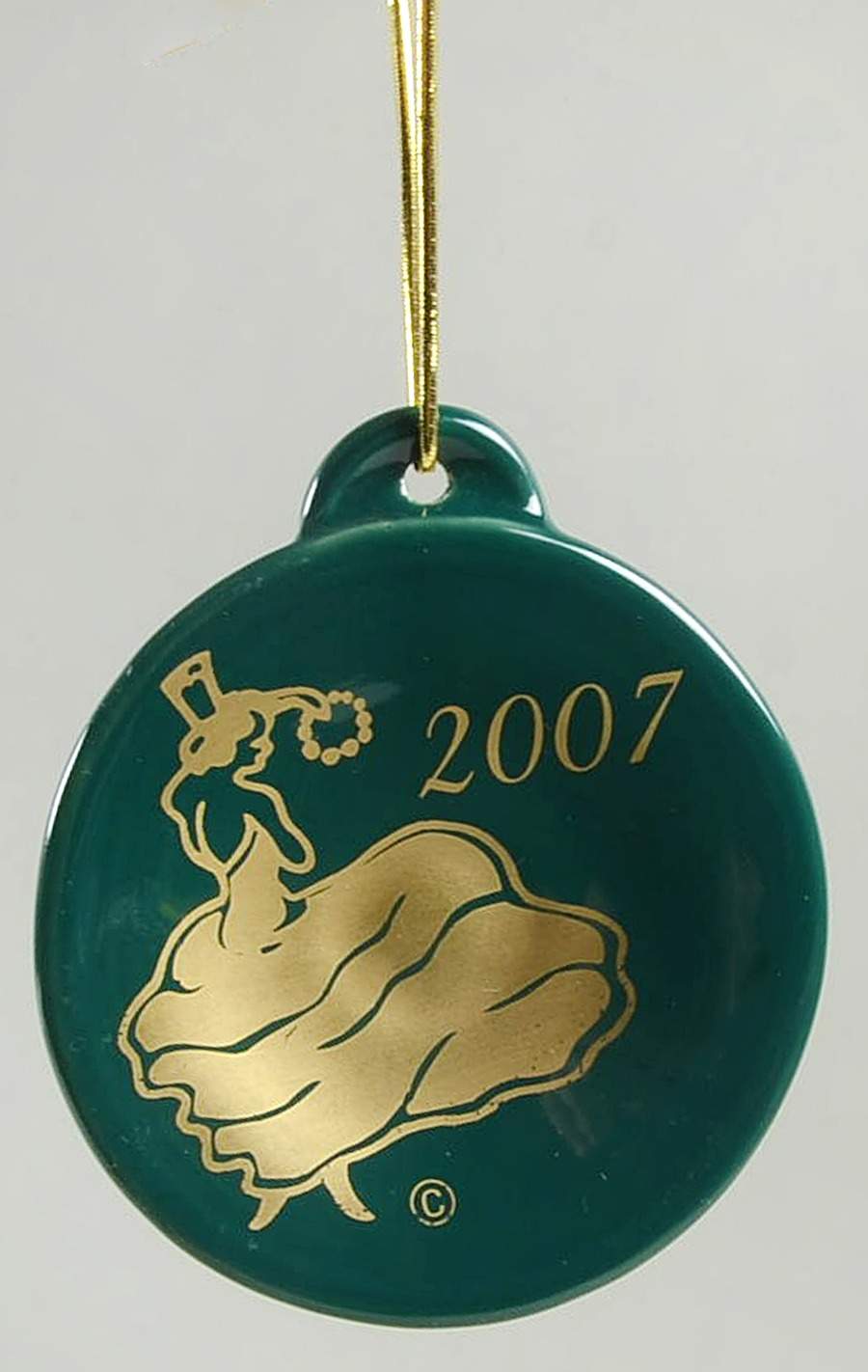 Fiesta Evergreen (Intro 2007) Ornament by Homer Laughlin -1