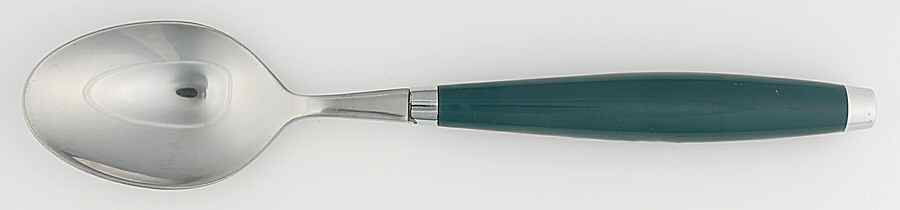 Fiesta Evergreen (Intro 2007) Oval Place Soup Spoon by Homer Laughlin -1