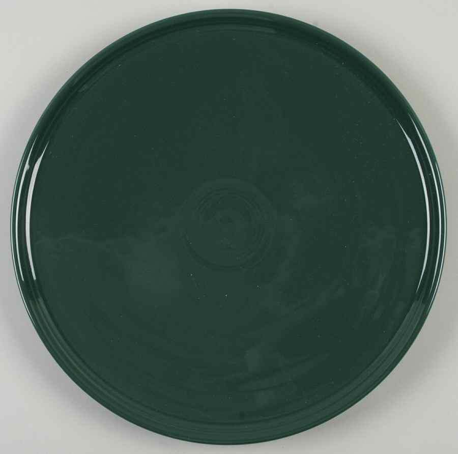 Fiesta Evergreen (Intro 2007) 12" Pizza Tray by Homer Laughlin -1