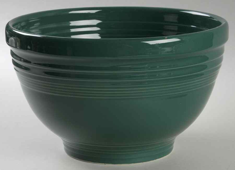 Fiesta Evergreen (Intro 2007) 9" Baking Bowl by Homer Laughlin -1