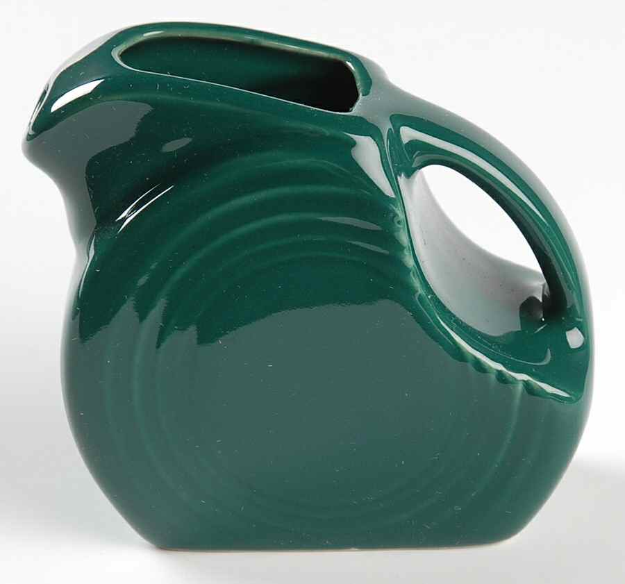 Fiesta Evergreen (Intro 2007) 4 Oz Pitcher by Homer Laughlin -1
