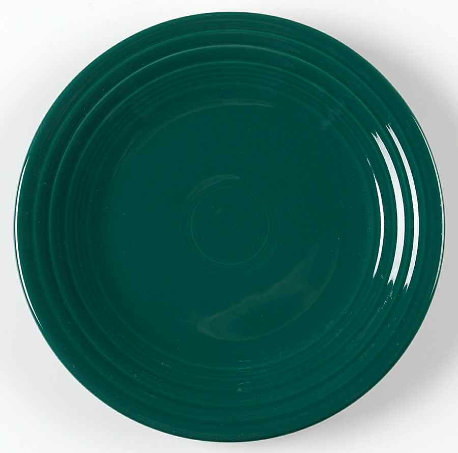 Fiesta Evergreen (Intro 2007) Luncheon Plate by Homer Laughlin -1