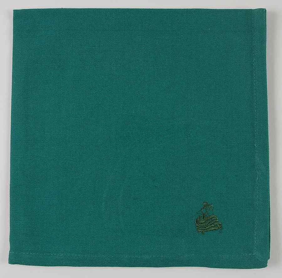 Fiesta Evergreen (Intro 2007) Square Cloth Napkin by Homer Laughlin -1